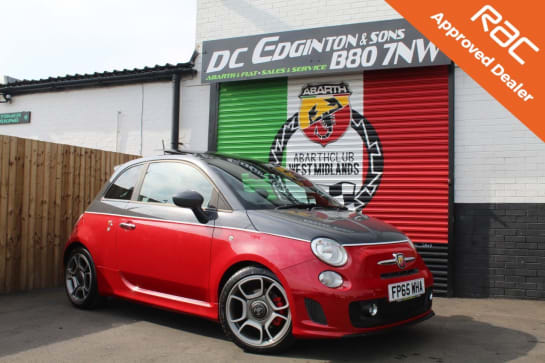 A null ABARTH 595 1.4 T-Jet Turismo Hatchback 3dr Petrol Auto Euro 6 (160 bhp) ONLY 27,000 MI