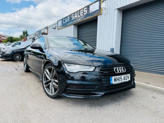 A null AUDI A7 3.0 TDI V6 Black Edition Sportback 5dr Diesel S Tronic quattro Euro 6 (s/s)