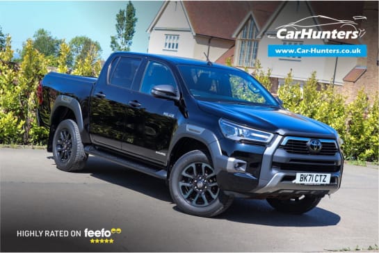 A 2021 TOYOTA HI-LUX 2.8 D-4D Invincible X Pickup Double Cab 4dr Diesel Auto 4WD Euro 6 (s/s) (2