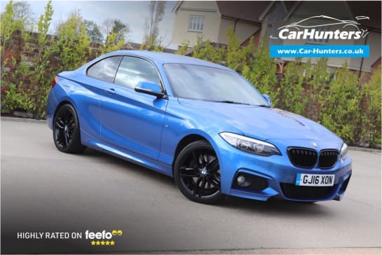 A 2016 BMW 2 SERIES 2.0 228i M Sport Coupe 2dr Petrol Manual Euro 6 (s/s) (245 ps)