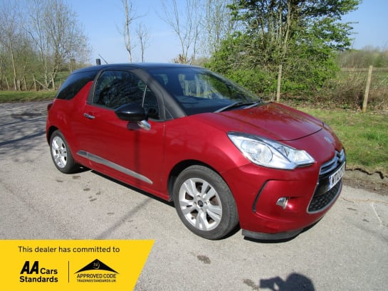 A 2012 CITROEN DS3 1.6 e-HDi Airdream DStyle, SUPERB HISTORY LOW TAX