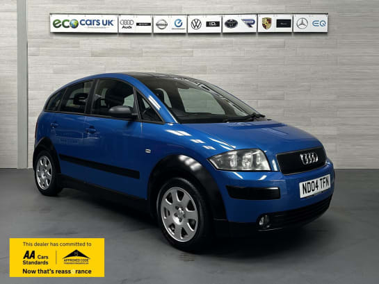 A 2004 AUDI A2 1.4 SE Hatchback 5dr Petrol Manual (144 g/km, 75 bhp)