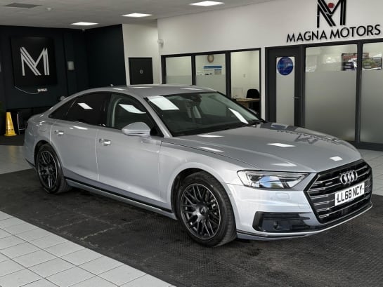 A 2018 AUDI A8 3.0 TFSI V6 55 Tiptronic quattro Euro 6 (s/s) 4dr