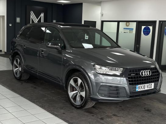 A 2018 AUDI Q7 3.0 TDI V6 50 S line Tiptronic quattro Euro 6 (s/s) 5dr