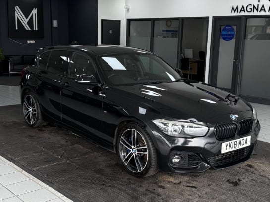 A 2018 BMW 1 SERIES 1.5 118i M Sport Shadow Edition Auto Euro 6 (s/s) 5dr