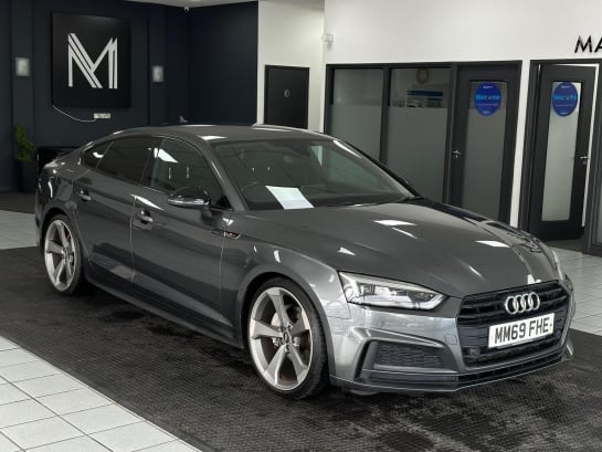 A 2020 AUDI A5 2.0 TDI 40 Black Edition Sportback S Tronic Euro 6 (s/s) 5dr