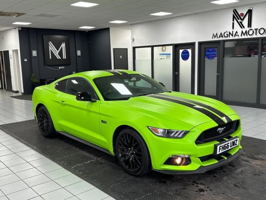 A 2017 FORD MUSTANG 5.0 V8 GT Fastback SelShift Euro 6 2dr
