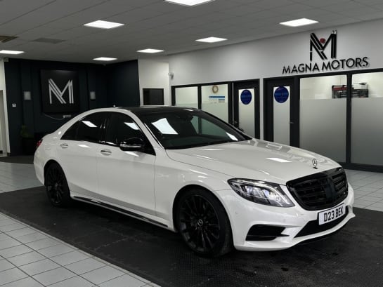 A 2016 MERCEDES-BENZ S CLASS 3.0 S350d V6 AMG Line G-Tronic+ Euro 6 (s/s) 4dr