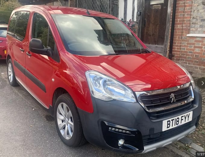 2018 Peugeot Partner Tepee