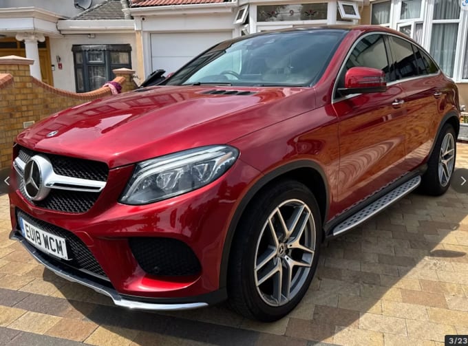 2018 Mercedes-benz Gle Coupe