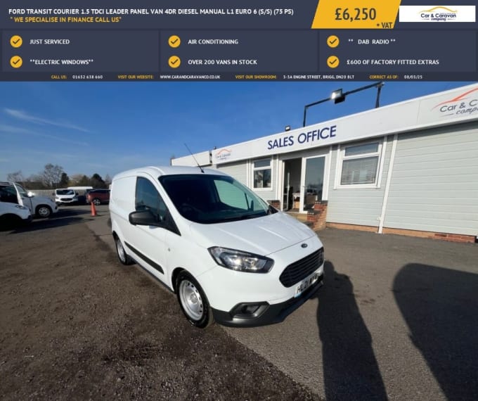 2025 Ford Transit Courier