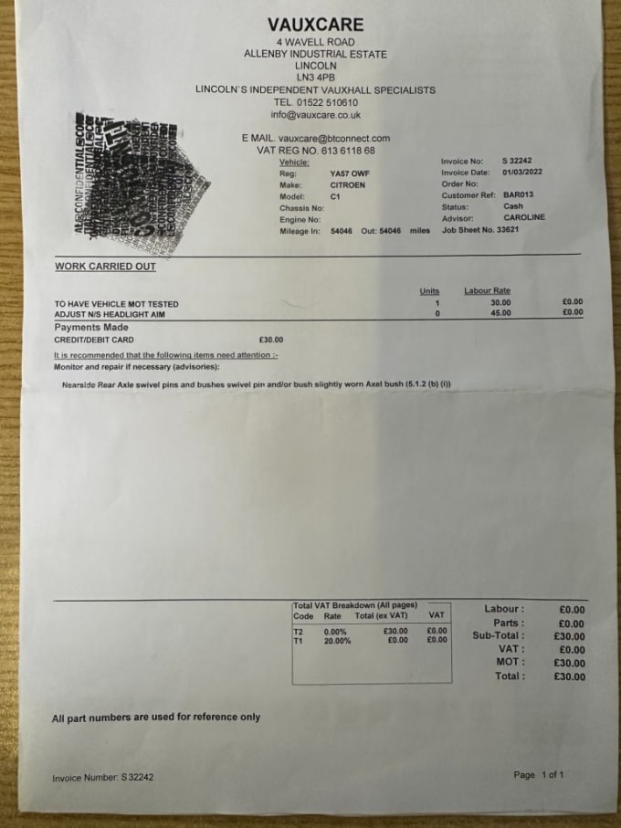 2008 Citroen C1