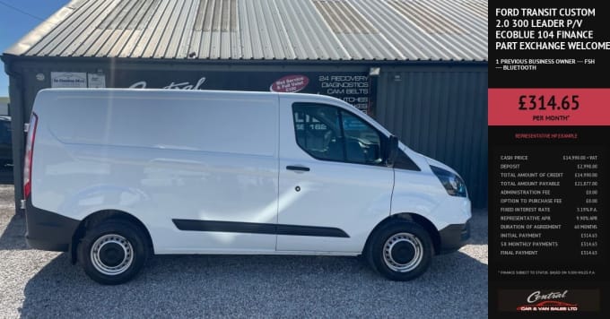 2021 Ford Transit Custom