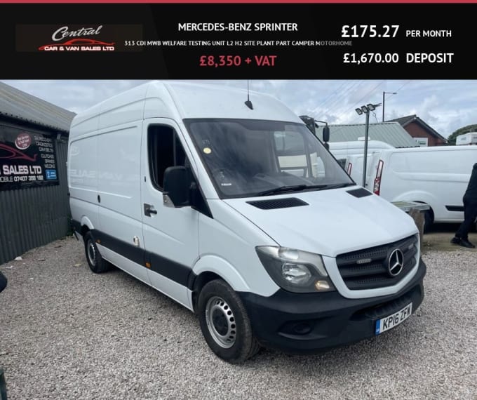 2016 Mercedes Sprinter