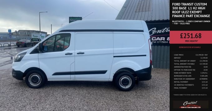 2019 Ford Transit Custom