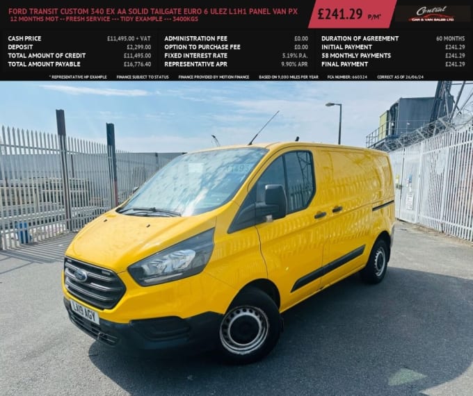 2024 Ford Transit Custom