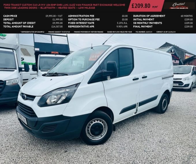 2024 Ford Transit Custom