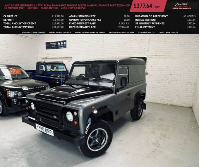 2010 Land Rover Defender 90