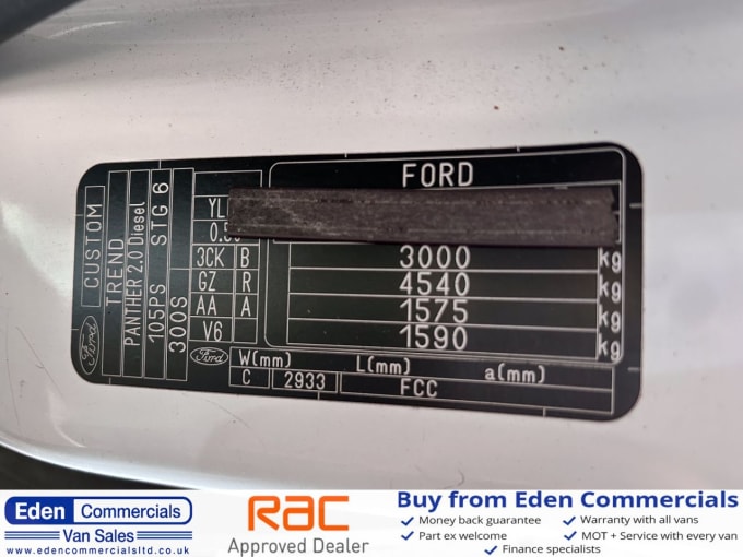 2025 Ford Transit Custom