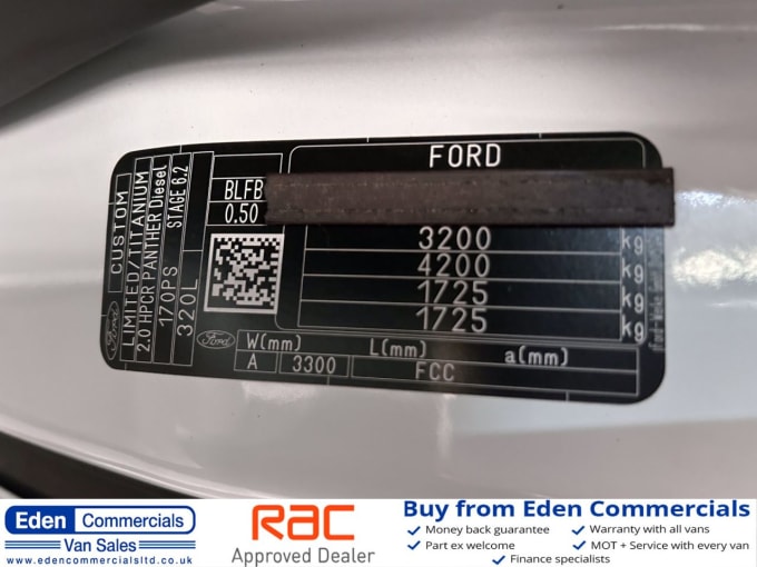 2025 Ford Transit Custom