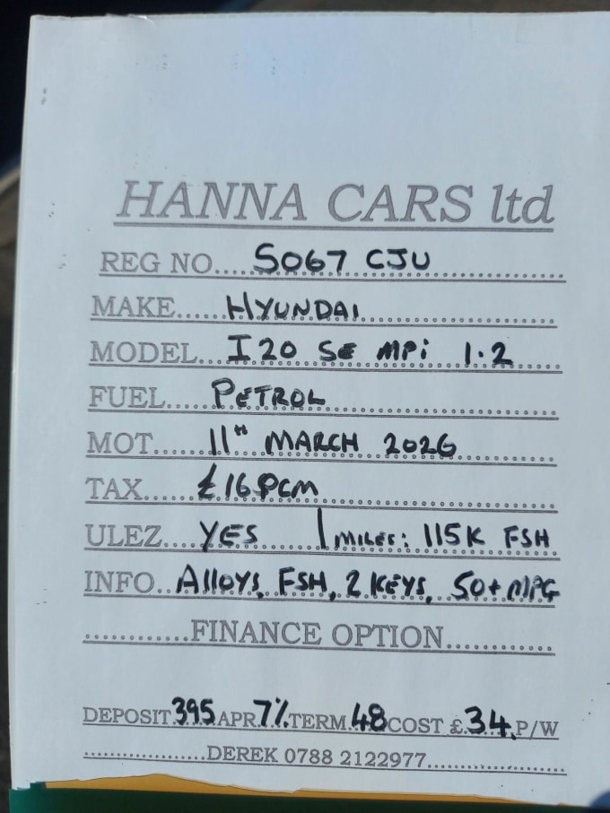 2019 Hyundai I20