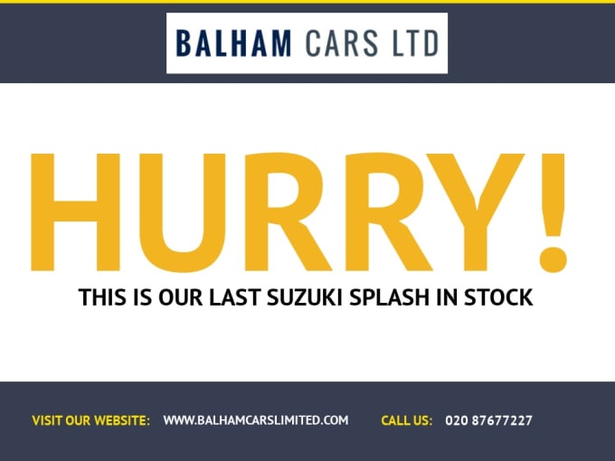 2013 Suzuki Splash