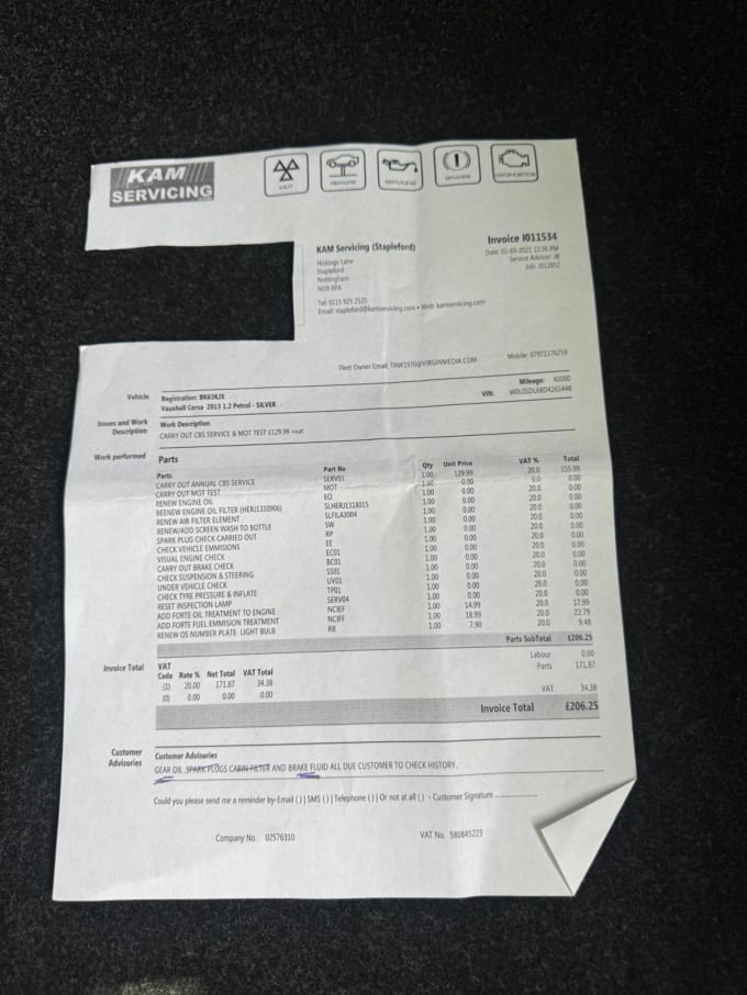 2013 Vauxhall Corsa