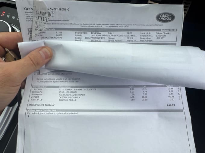 2025 Land Rover Range Rover Evoque