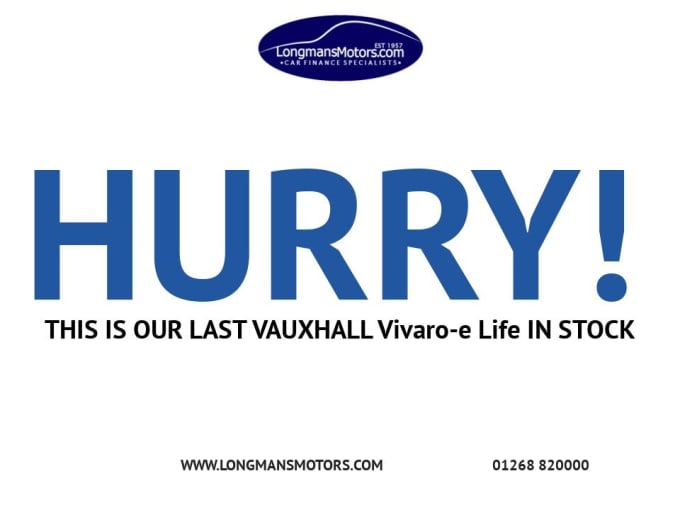 2025 Vauxhall Vivaro-e Life