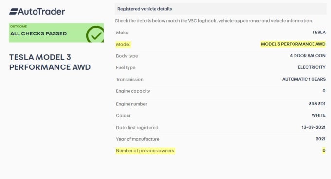 2025 Tesla Model 3
