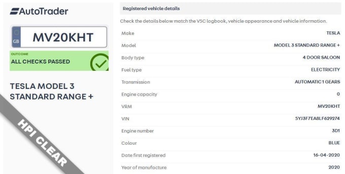 2025 Tesla Model 3