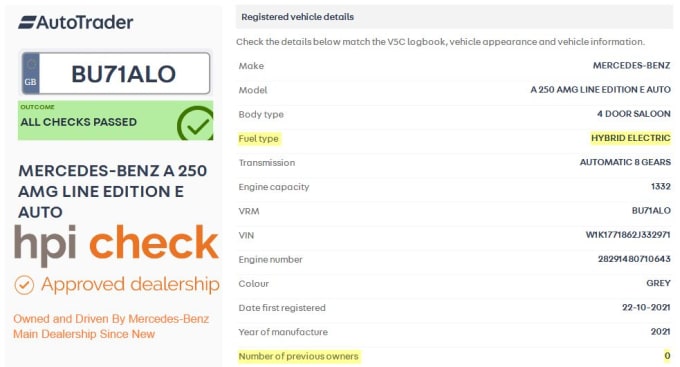 2021 Mercedes-benz A-class