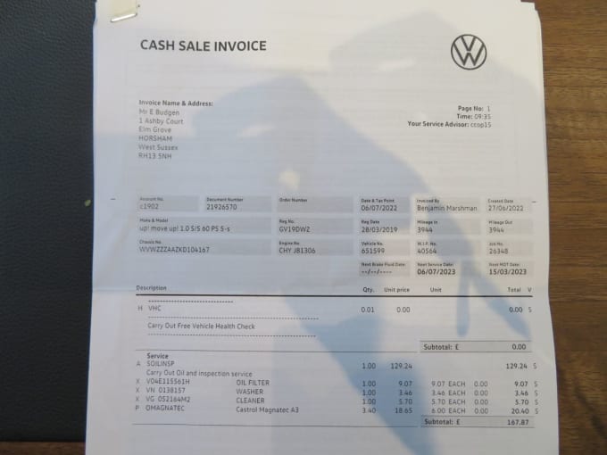 2025 Volkswagen Up!