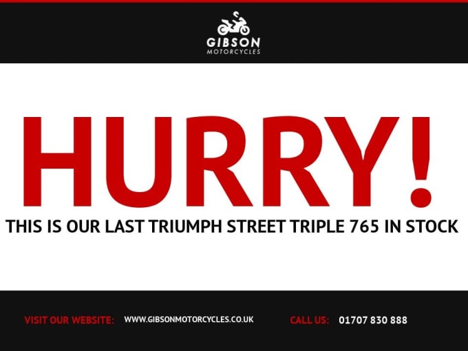 2025 Triumph Street Triple 765