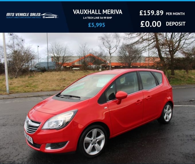 2016 Vauxhall Meriva