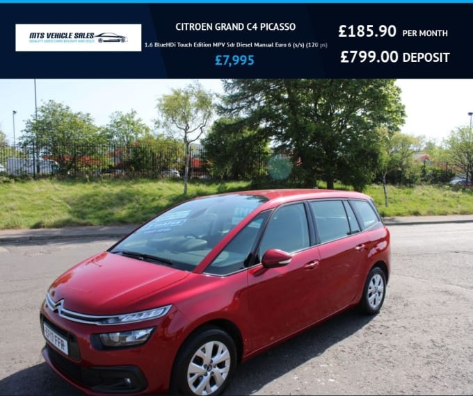 2025 Citroen Grand C4 Picasso