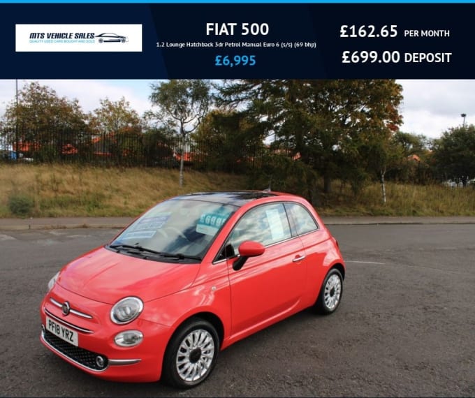 2018 Fiat 500