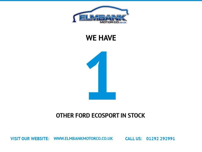 2025 Ford Ecosport