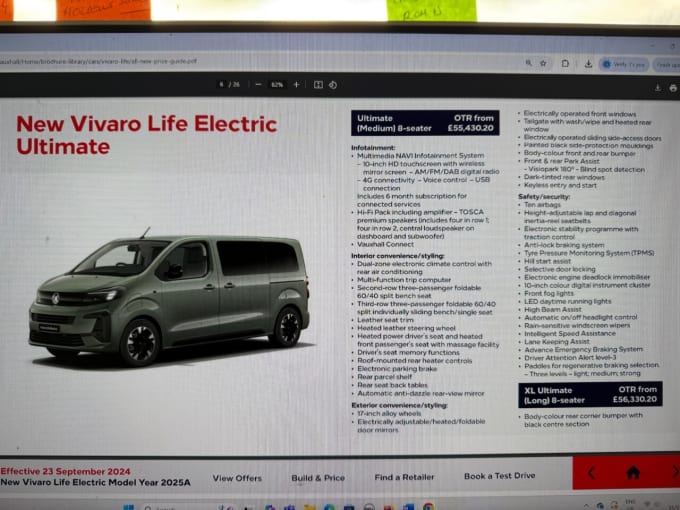 2025 Vauxhall Vivaro