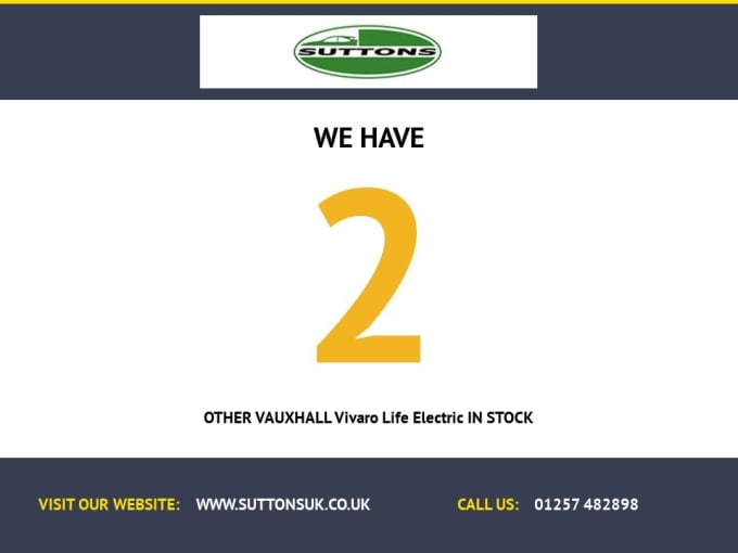 2025 Vauxhall Vivaro Life Electric