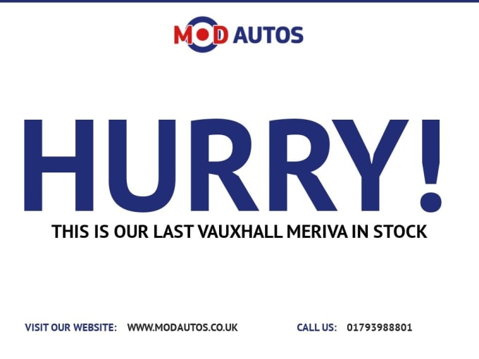 2014 Vauxhall Meriva