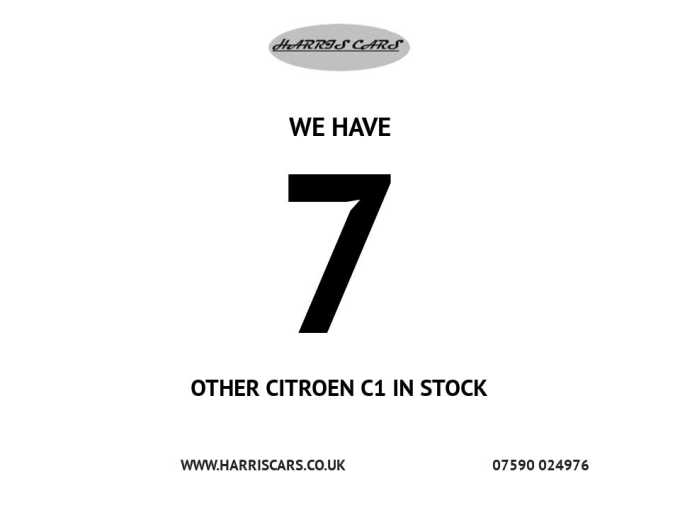 2025 Citroen C1