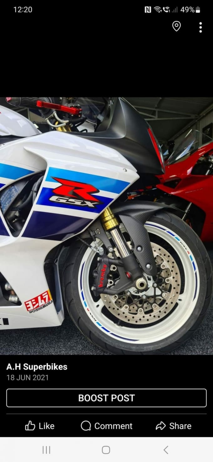 2013 Suzuki Gsxr 1000 Zl3