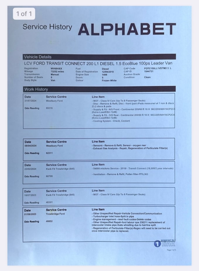 2025 Ford Transit Connect