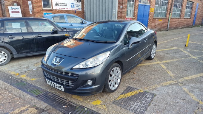 2012 Peugeot 207 Cc