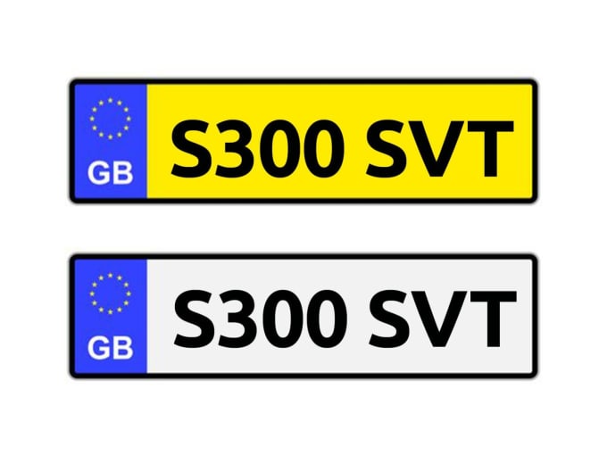 2024 Number Plate Plate