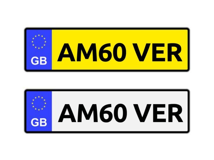 2024 Number Plate Plate