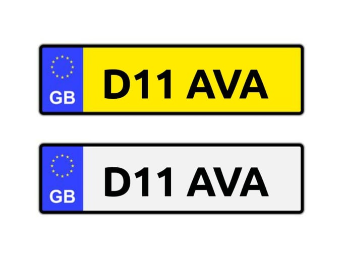 2025 Number Plate Plate