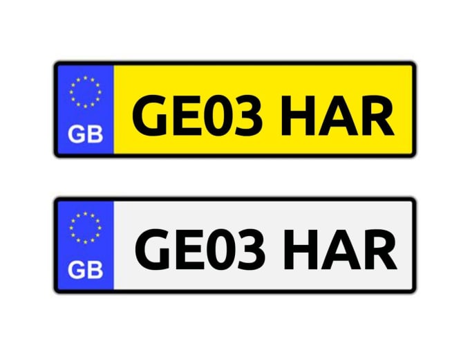 2024 Number Plate Plate