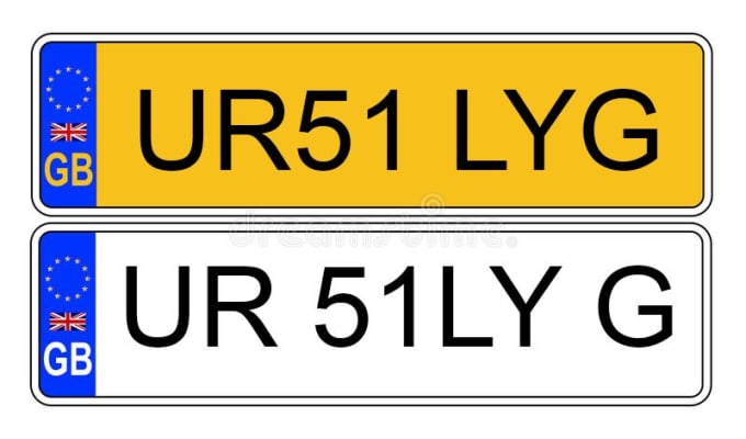 2024 Number Plate Plate